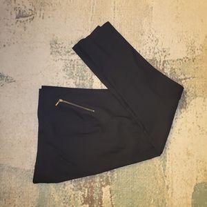 Michel Studio Alexa Skinny Leg Black  Pant